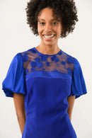 Colette Dress - Electric Blue
