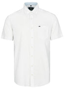 Short Sleeve Casual Shirt - White