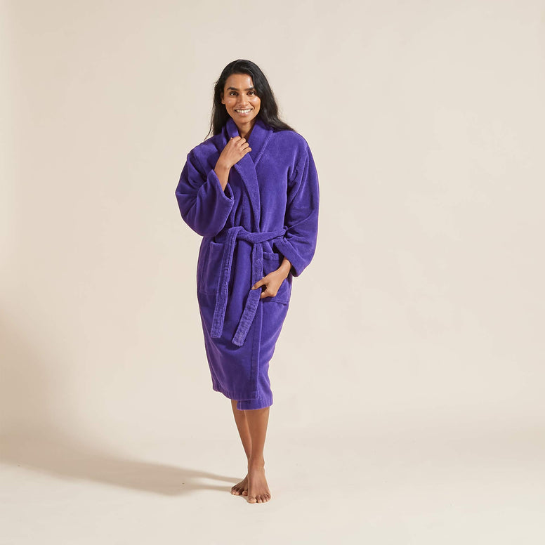 Cosy Robe Small Medium - Crushed Grape