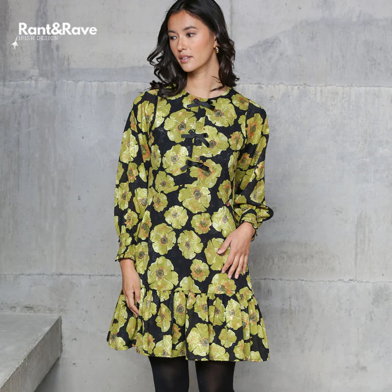 Daina Dress - Lime