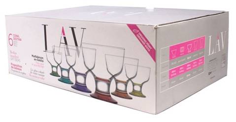 Destina Ice Cream/Dessert Cups 285ml - Set of 6