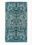 Secret Garden Towel - Teal
