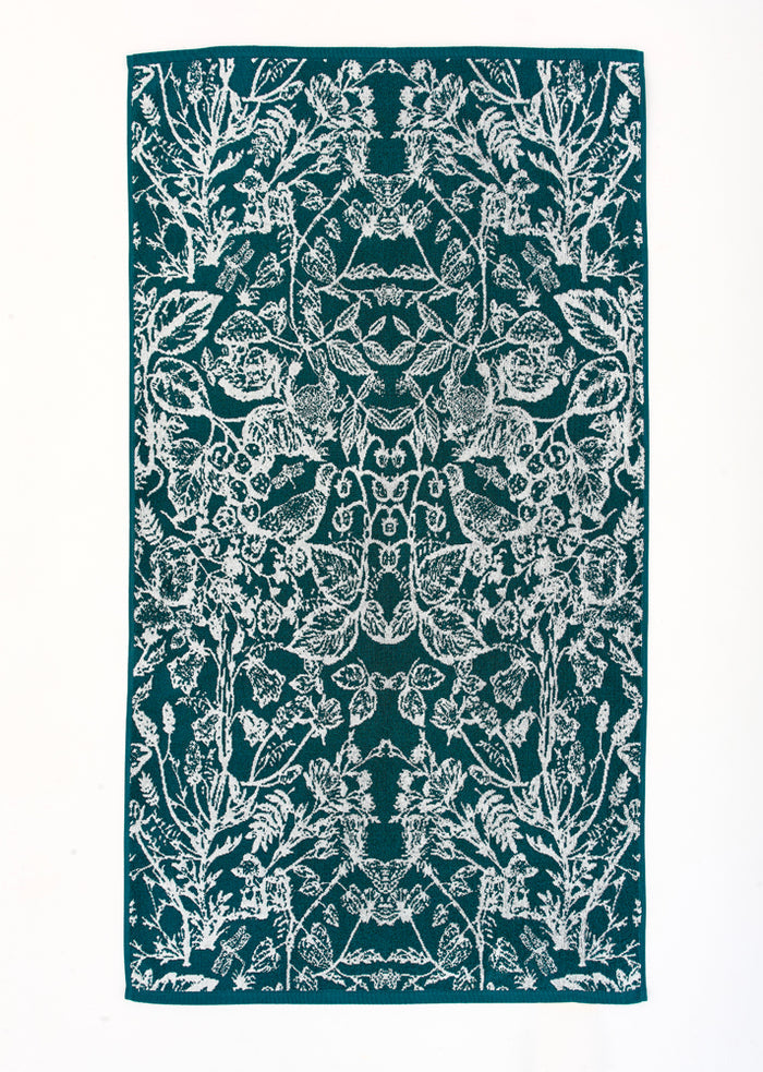 Secret Garden Towel - Teal