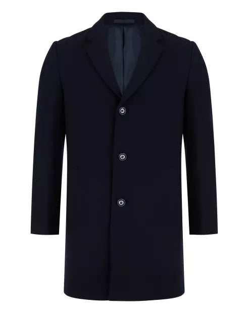 Osbourne Overcoat - Navy