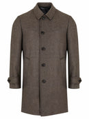 Edwards Coat - Taupe/mink