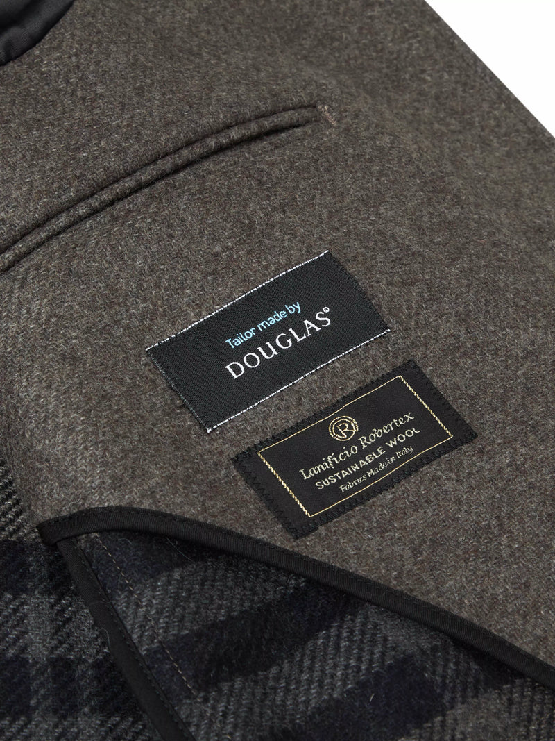 Edwards Coat - Taupe/mink