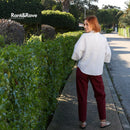 Diane Coloured Reg Jean - Rosewood