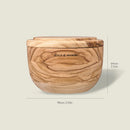 Portobello Olive Wood Salt Cellar