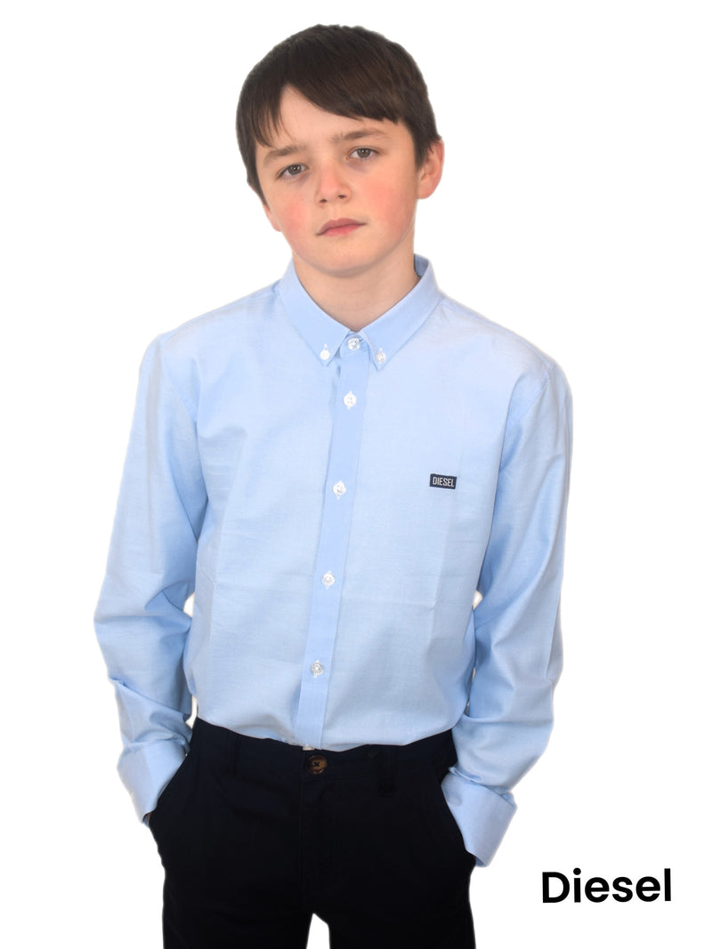 Keane Oxford Shirt - Sky Blue