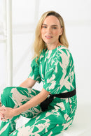 Danny Jumpsuit - Green Leaf