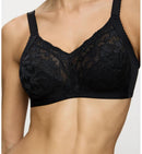 Delicate Doreen Non-Wired Everyday Bra - Black
