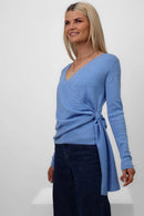 Wrap Top - Blue