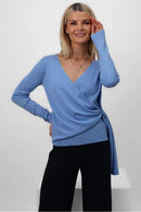 Wrap Top - Blue