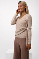 Wrap Top - Sand
