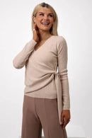 Wrap Top - Sand