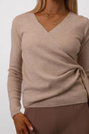 Wrap Top - Sand
