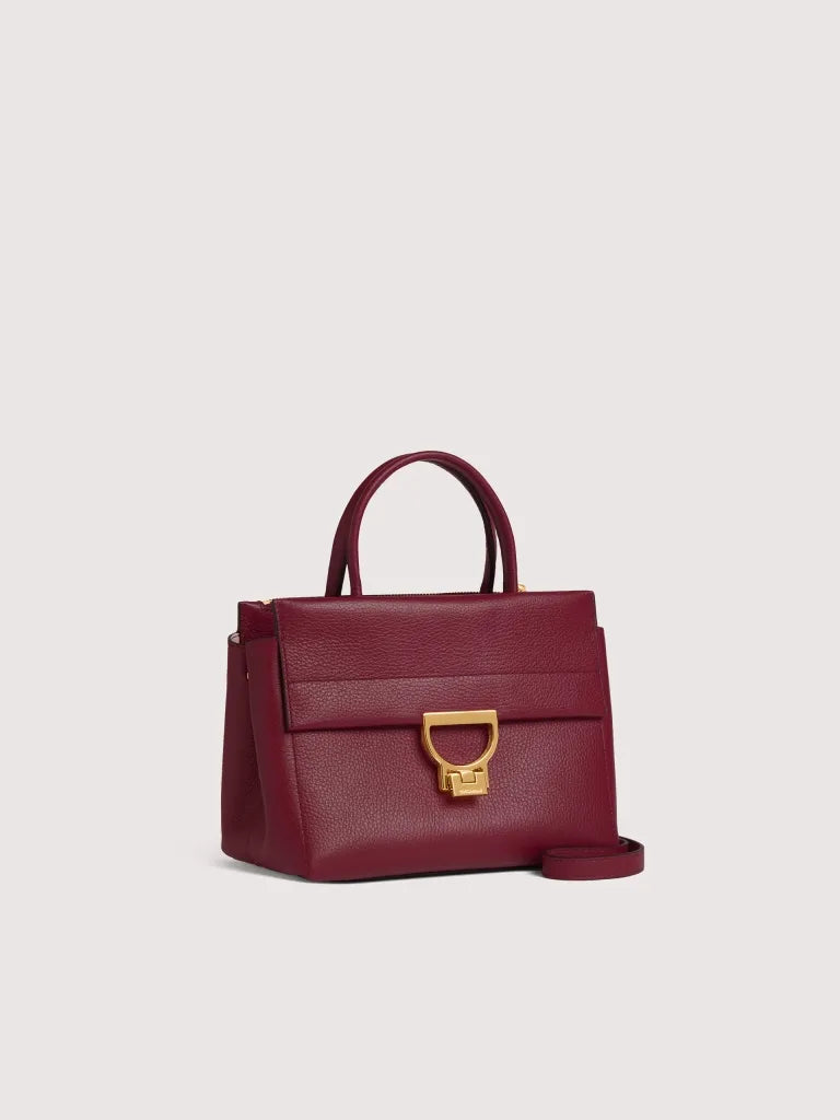 Grained Leather Handbag - Ribes