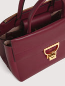 Grained Leather Handbag - Ribes