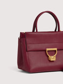 Grained Leather Handbag - Ribes