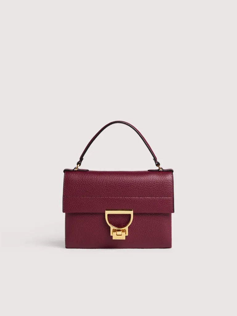 Grained Leather Handbag - Ribes