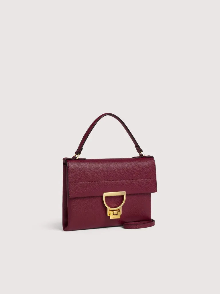 Grained Leather Handbag - Ribes