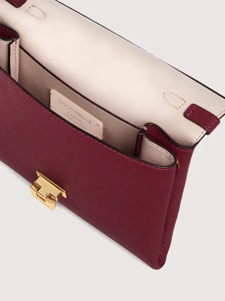 Grained Leather Handbag - Ribes