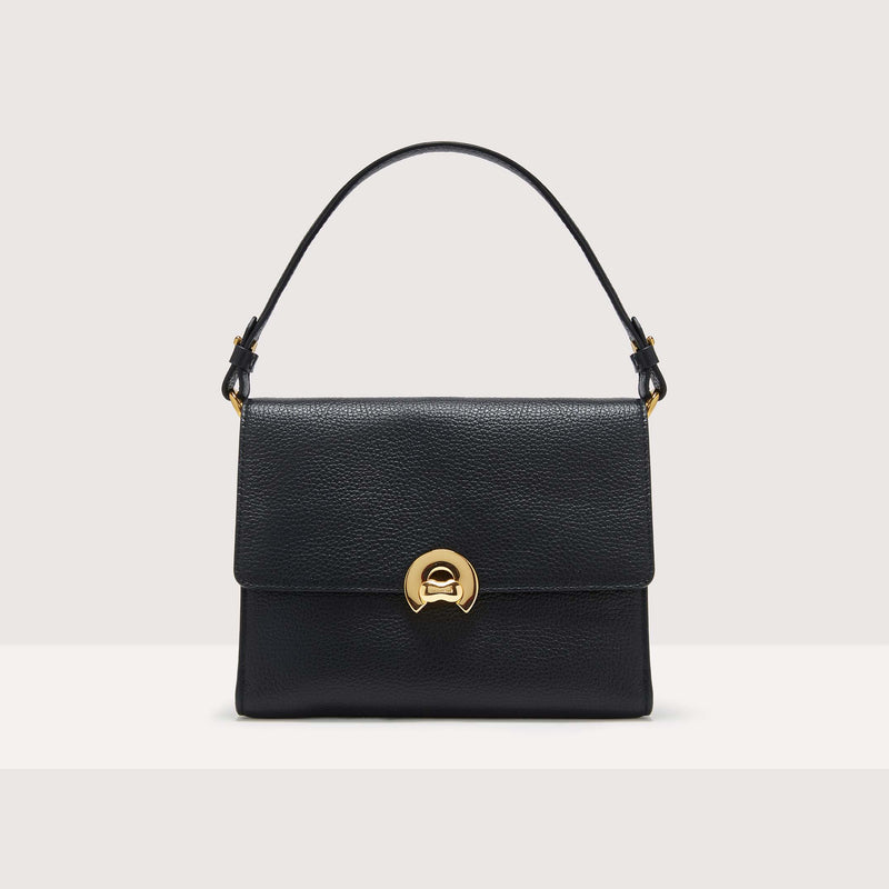 Leather Handbag - Black