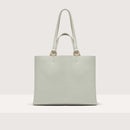 Leather Handbag - Celadon Green