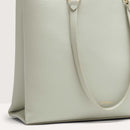Leather Handbag - Celadon Green