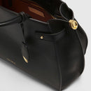 Leather Handbag - Black