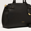 Leather Handbag - Black