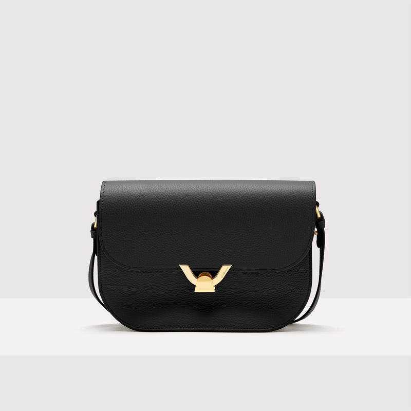 Leather Handbag - Black