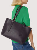 Grained Leather Handbag - Ribes