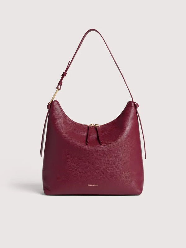 Grained Leather Handbag - Ribes