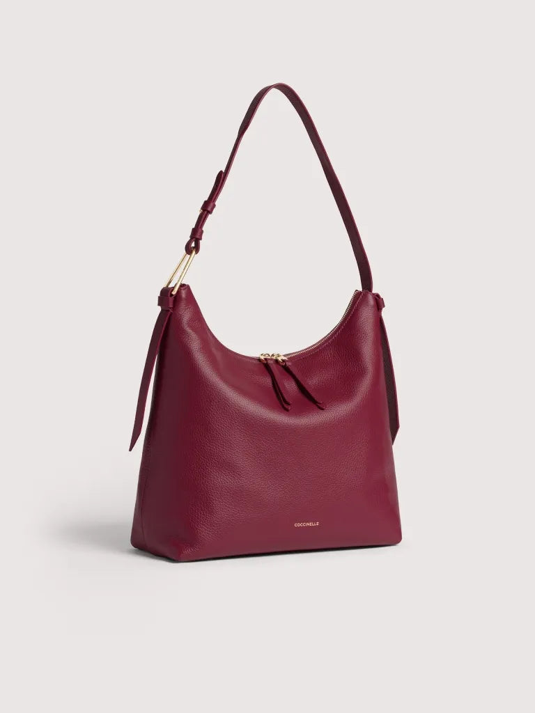 Grained Leather Handbag - Ribes