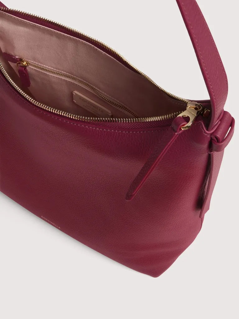 Grained Leather Handbag - Ribes