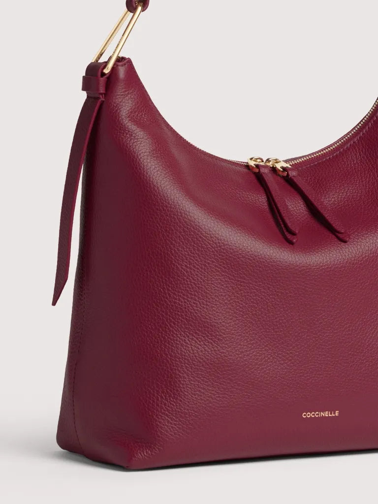 Grained Leather Handbag - Ribes