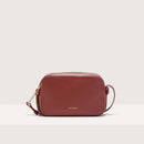 Grained Leather Purse - Brandy