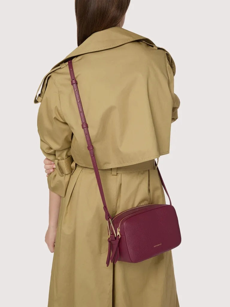 Grained Leather Handbag - Ribes