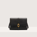Grained Leather Purse - Black