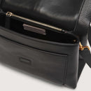 Grained Leather Purse - Black