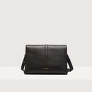 Grained Leather Purse - Black