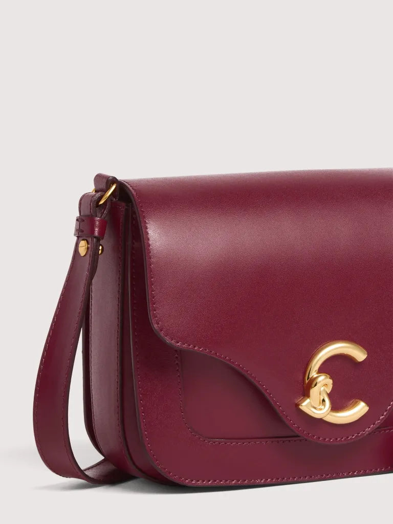 Calf Smooth Leather Handbag - Ribes