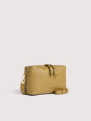 Grainy Leather Handbag - Seagrass