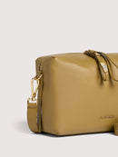 Grainy Leather Handbag - Seagrass