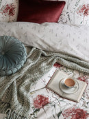 Pallington Bloom Duvet Cover Set - Ruby Red