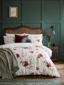 Pallington Bloom Duvet Cover Set - Ruby Red