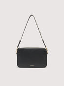 Grained Leather Mini bag - Black