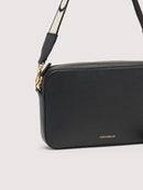 Grained Leather Mini bag - Black