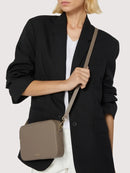 Grained Leather Mini bag - Black